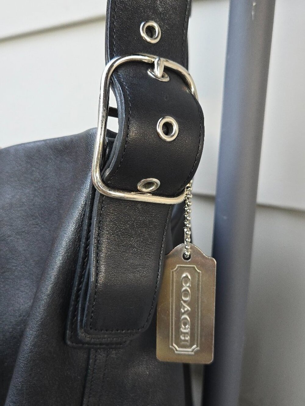 Coach 9151 Legacy Duffle Sac Black With Silver Hardware